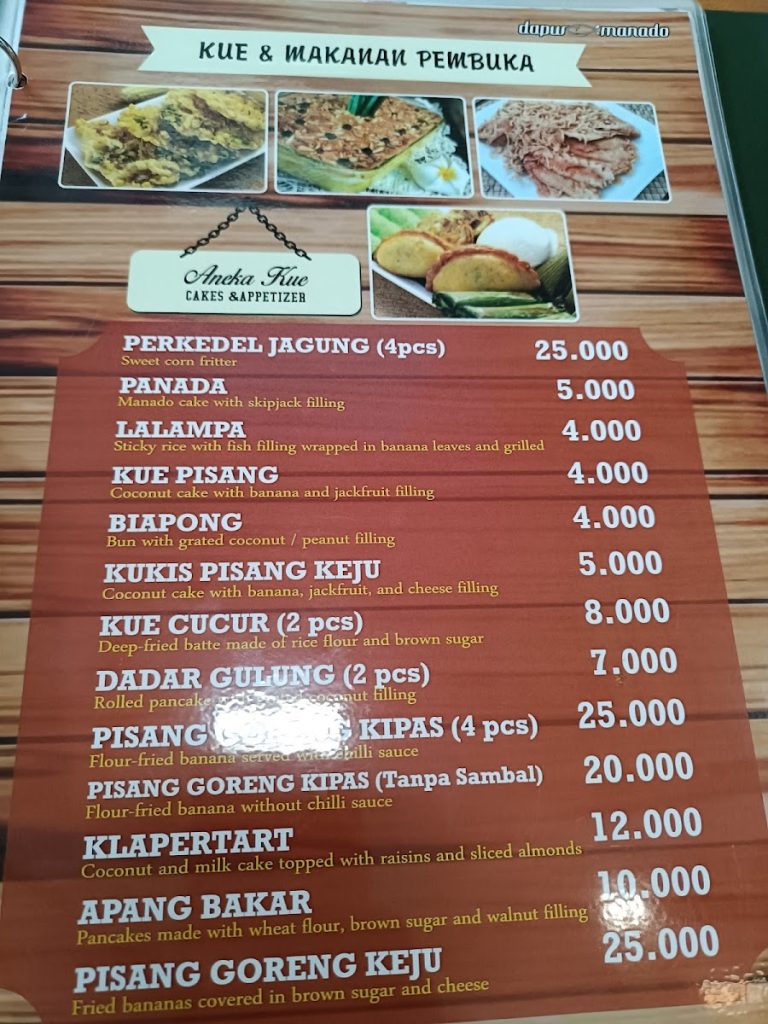 Harga yang Terjangkau untuk Kualitas Premium Dapur Manado Jogja. Harga yang Terjangkau untuk Kualitas Premium Dapur Manado Jogja.