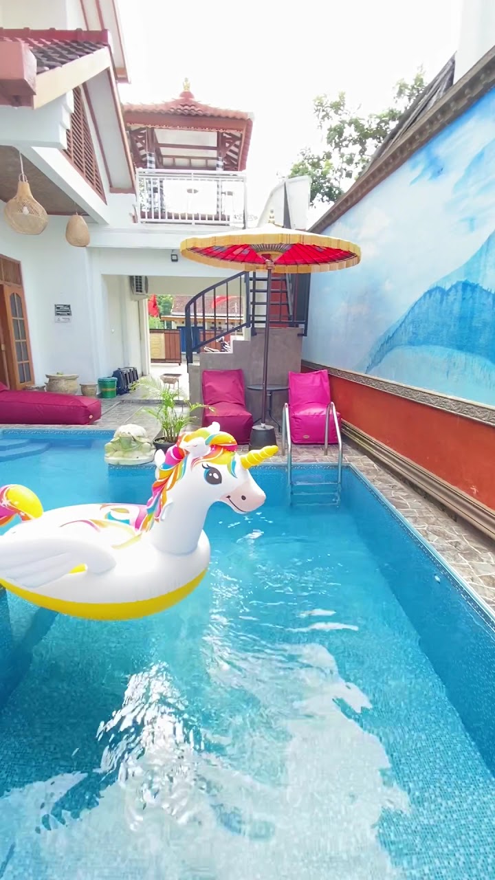 Villa Gowinda House 2: Villa Nuansa Bali dengan Private Pool untuk Rombongan di Sleman Villa Gowinda House 2: Villa Nuansa Bali dengan Private Pool untuk Rombongan di Sleman